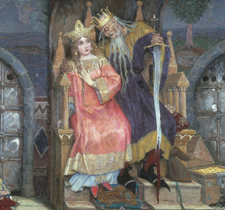 "Koschei el Inmortal", Victor Vasnetsov (1917)